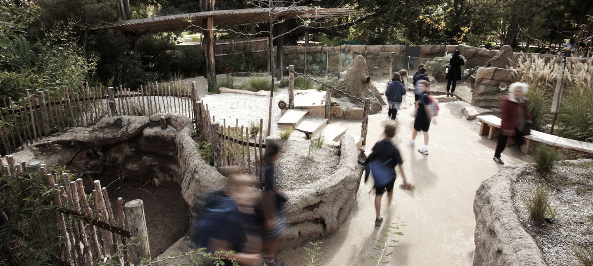 Melbourne Zoo 'Growing Wild' Precinct banner