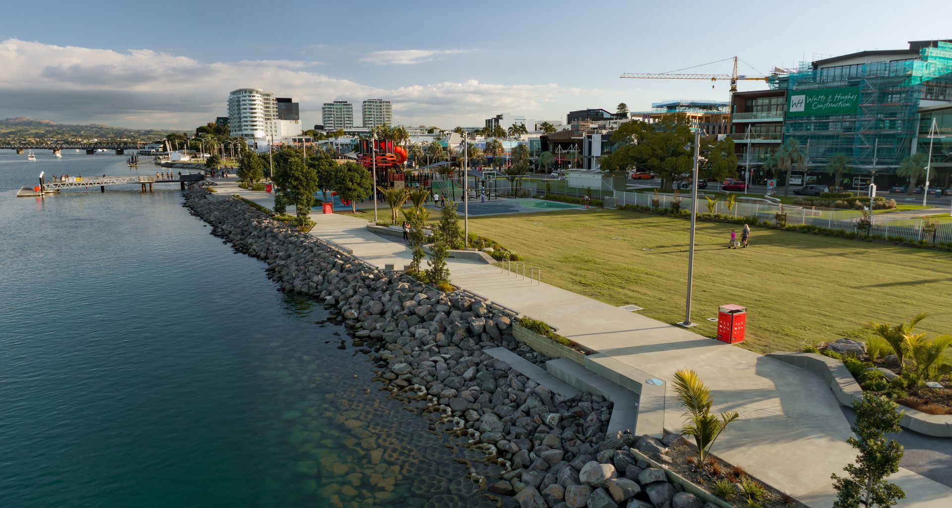 Tauranga Waterfront Stage 1 banner
