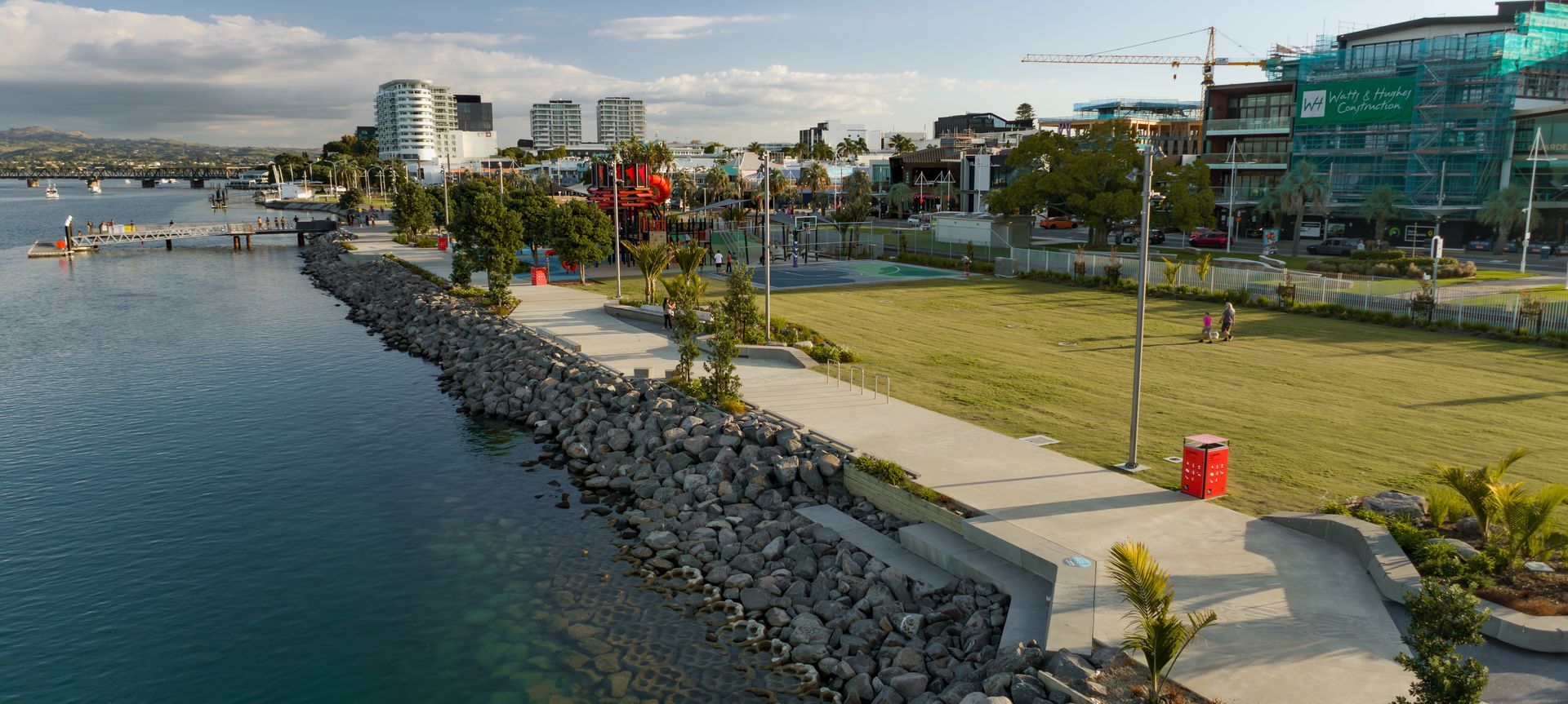 Tauranga Waterfront Stage 1 banner