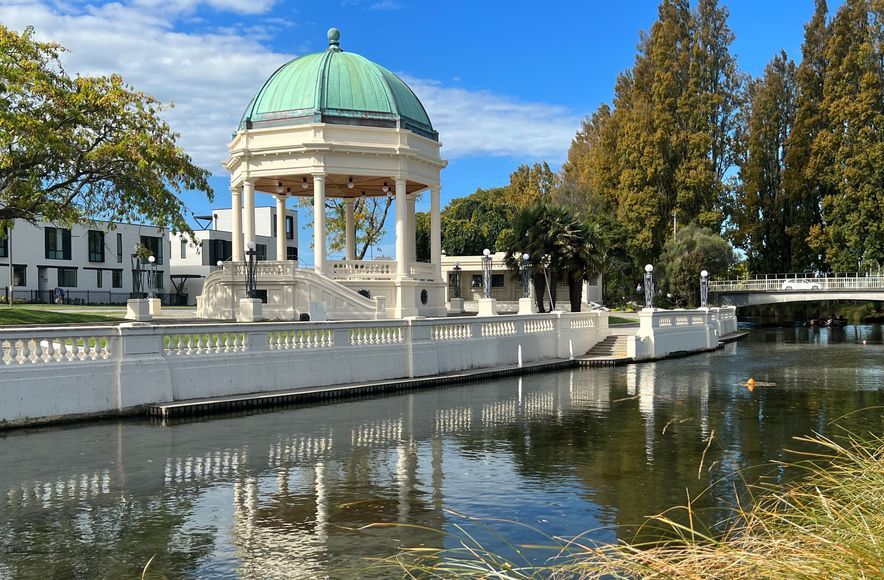 Iconic Christchurch Edmonds Band Rotunda