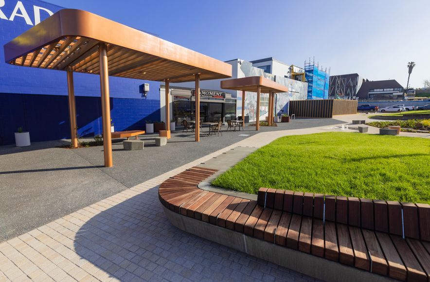 Masonic Park - Tauranga Streetscape