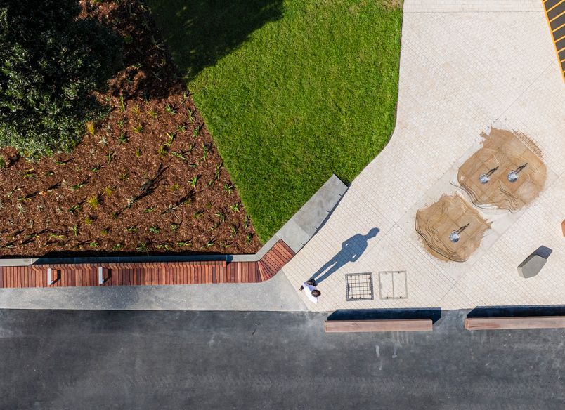 Masonic Park - Tauranga Streetscape