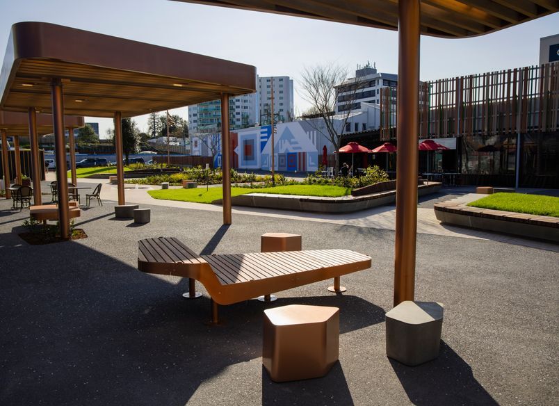 Masonic Park - Tauranga Streetscape