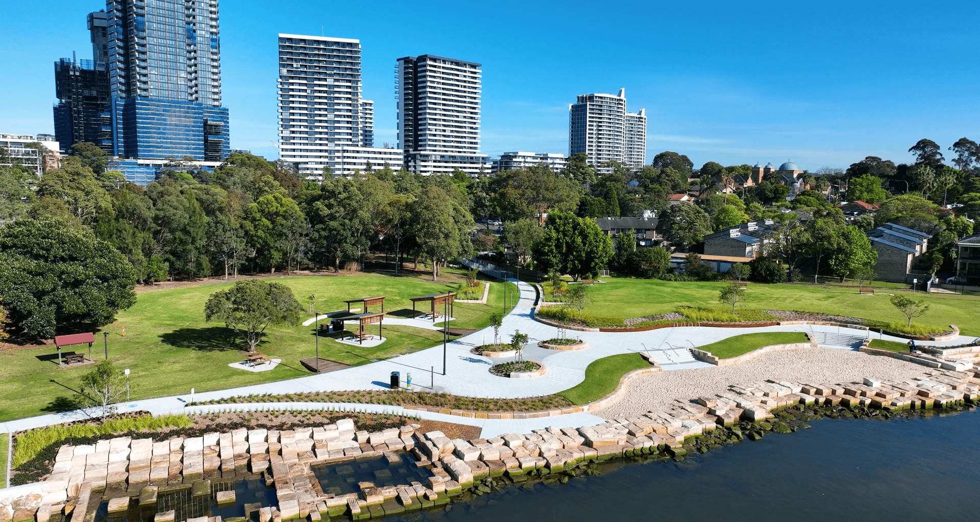 McIlwaine Park Foreshore Upgrade banner