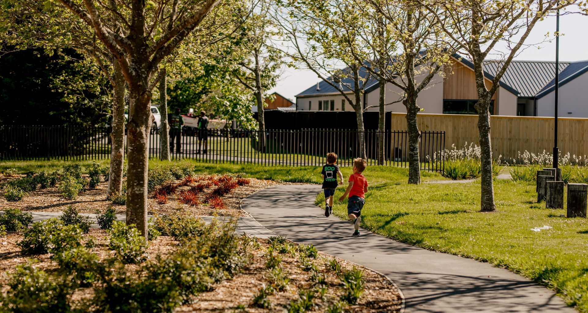 Milns Park Residential Subdivision banner