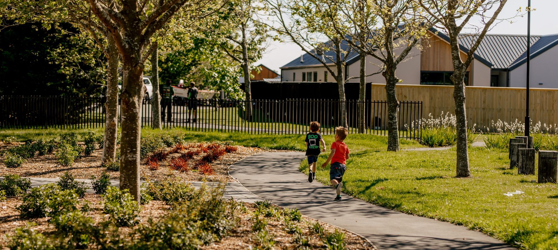 Milns Park Residential Subdivision banner