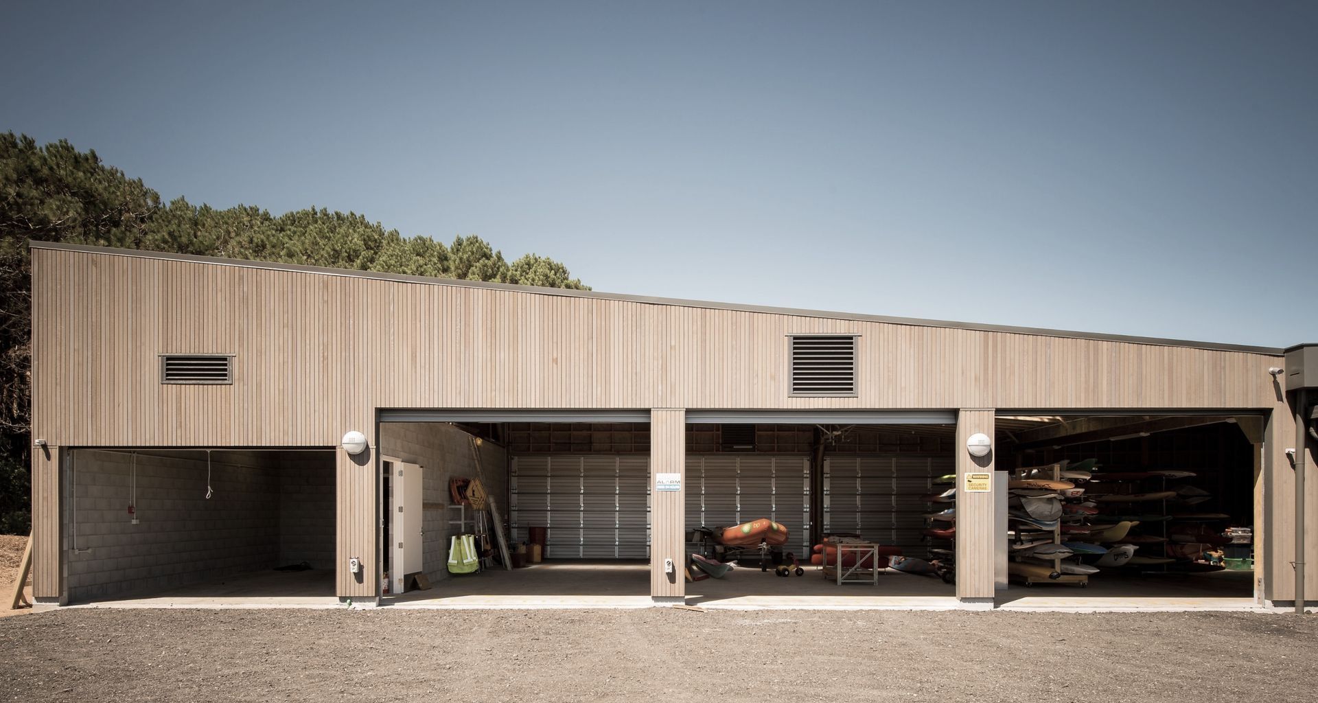 Project Timber: Muriwai Surf Club banner