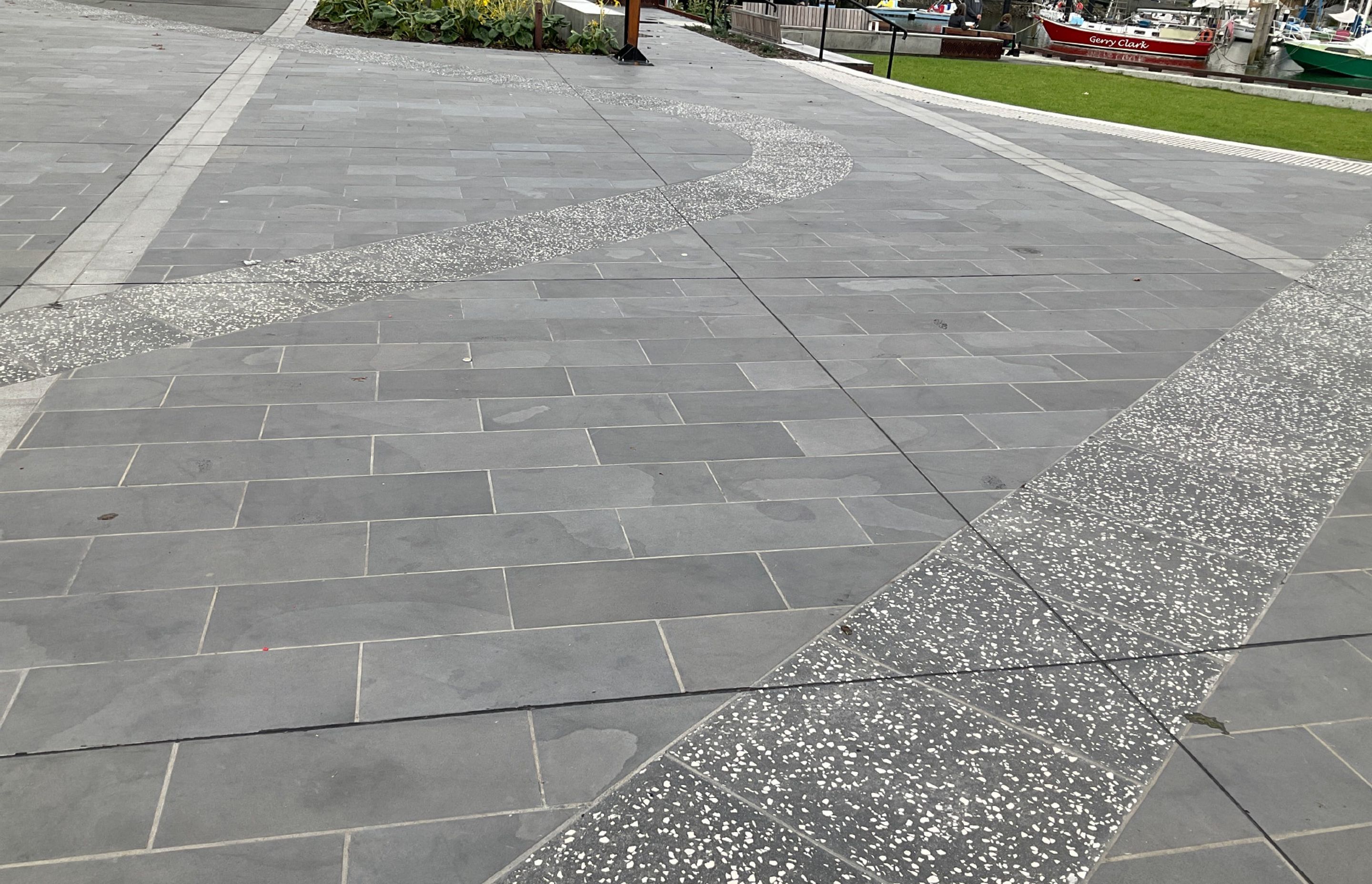 Pūtahi Park Upgrade Whangarei paving design