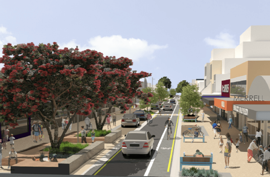 Hurstmere Road Streetscape Upgrade