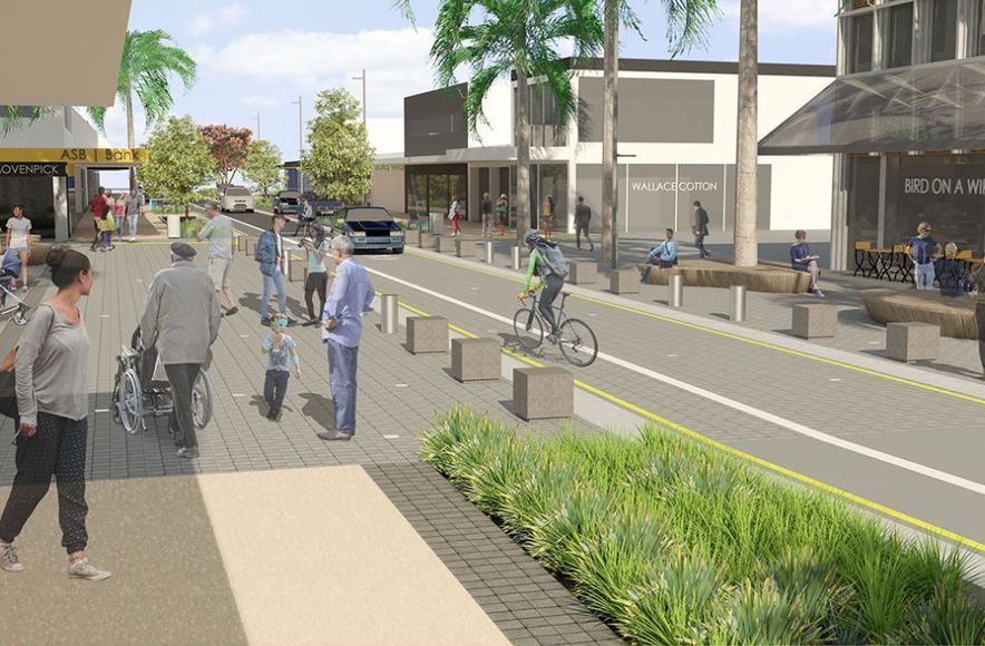 Hurstmere Road Streetscape Upgrade