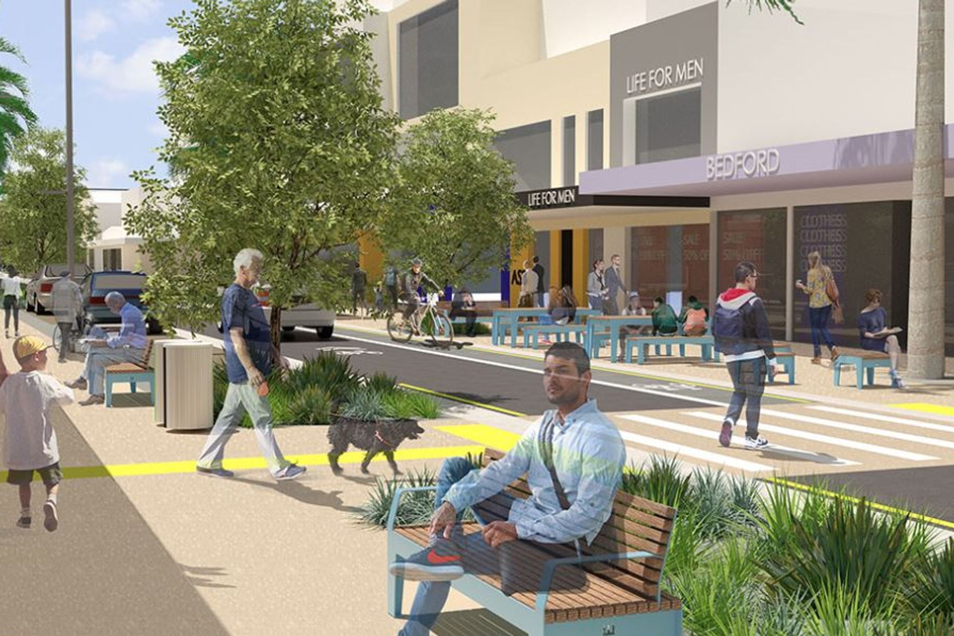 Hurstmere Road Streetscape Upgrade