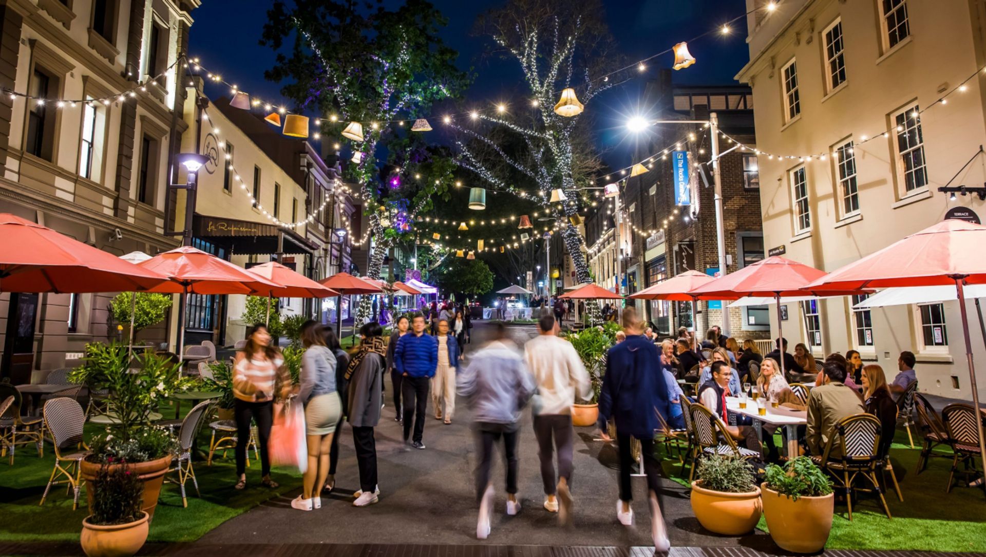 Jack Mundey Place & George Street Activation, The Rocks banner