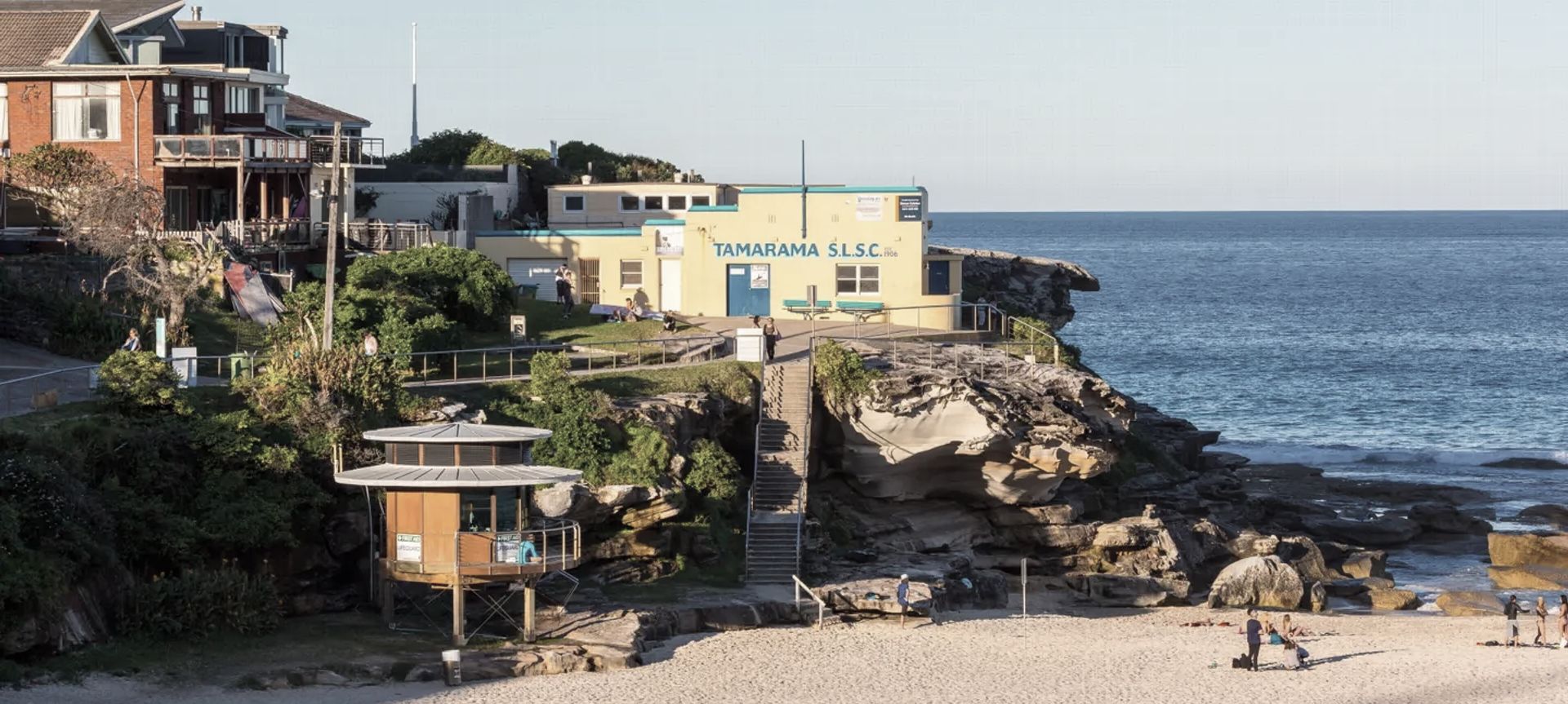 Tamarama Lifeguard Tower banner