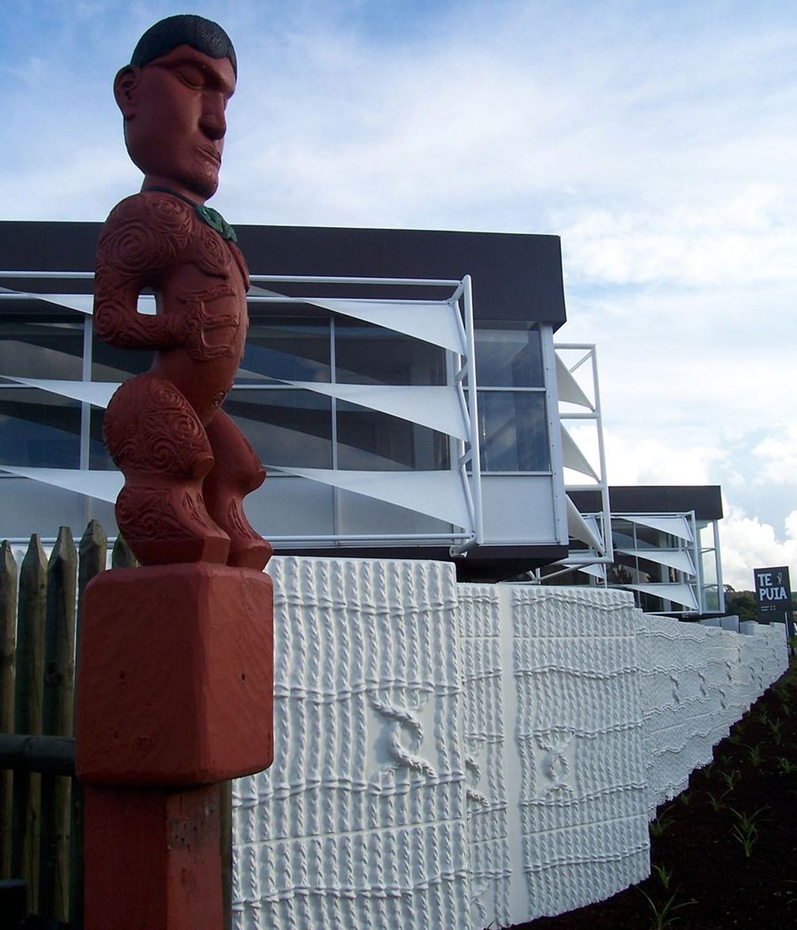 Te Puia – Fabric Facade