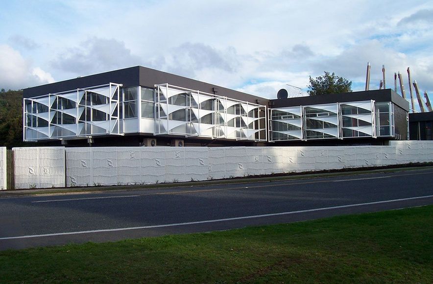 Te Puia – Fabric Facade