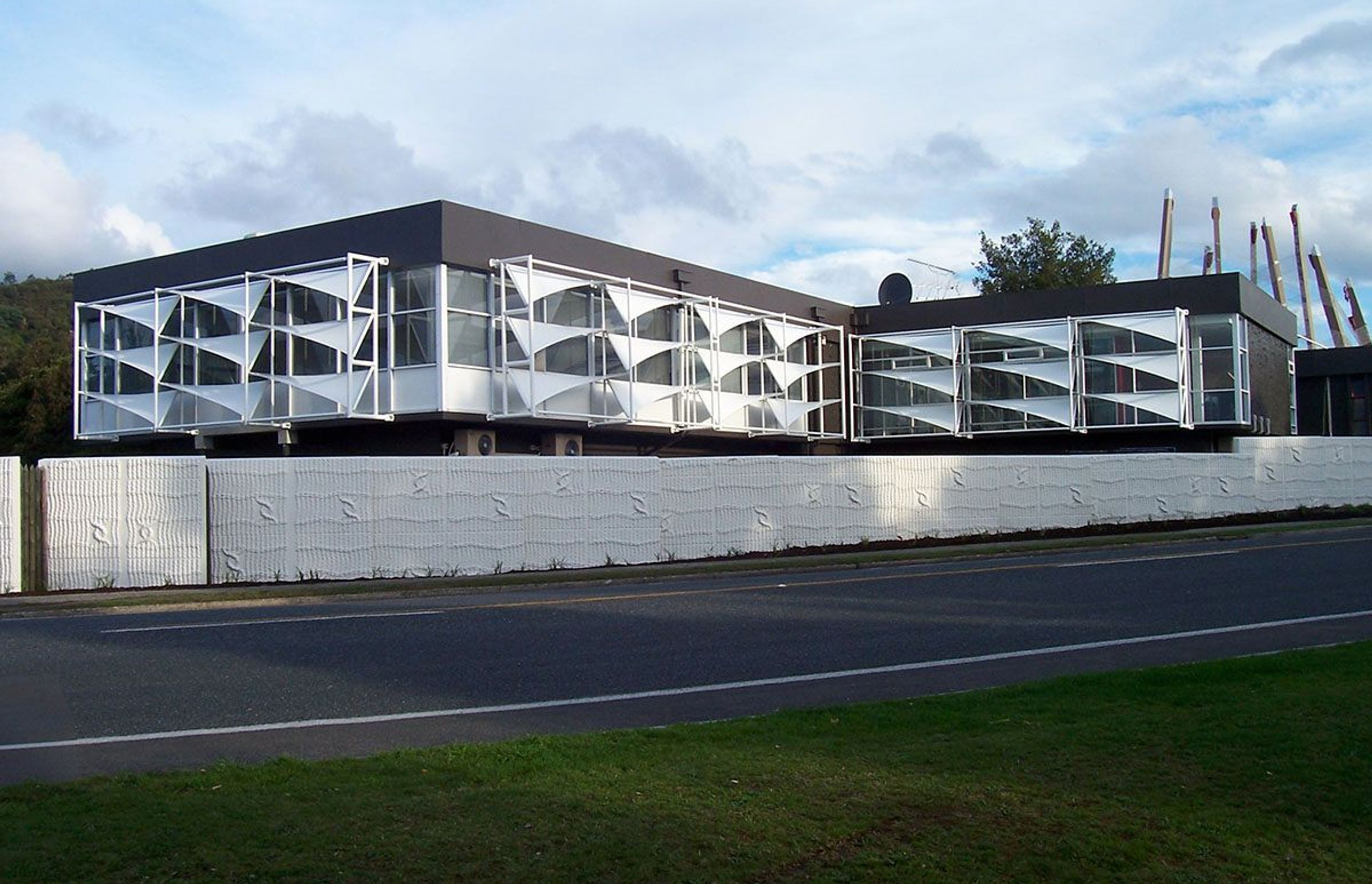 Te Puia – Fabric Facade