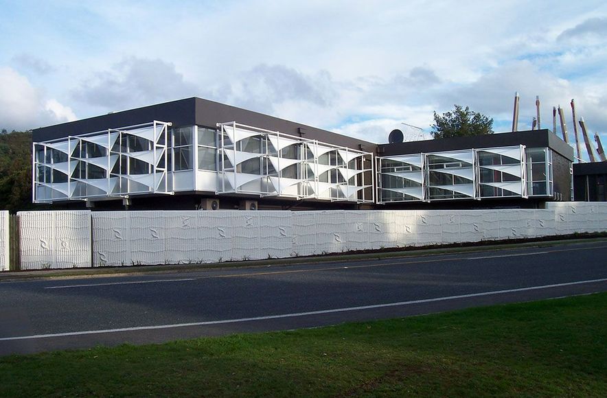 Te Puia – Fabric Facade