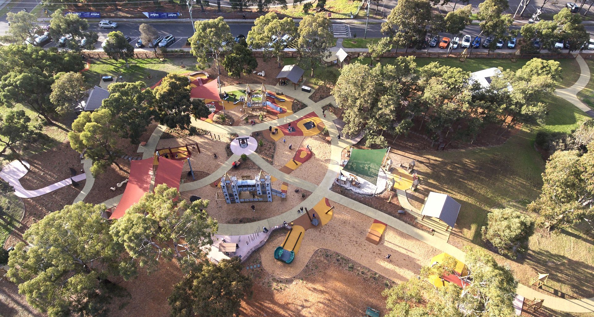 Thomas Street Reserve Playground banner