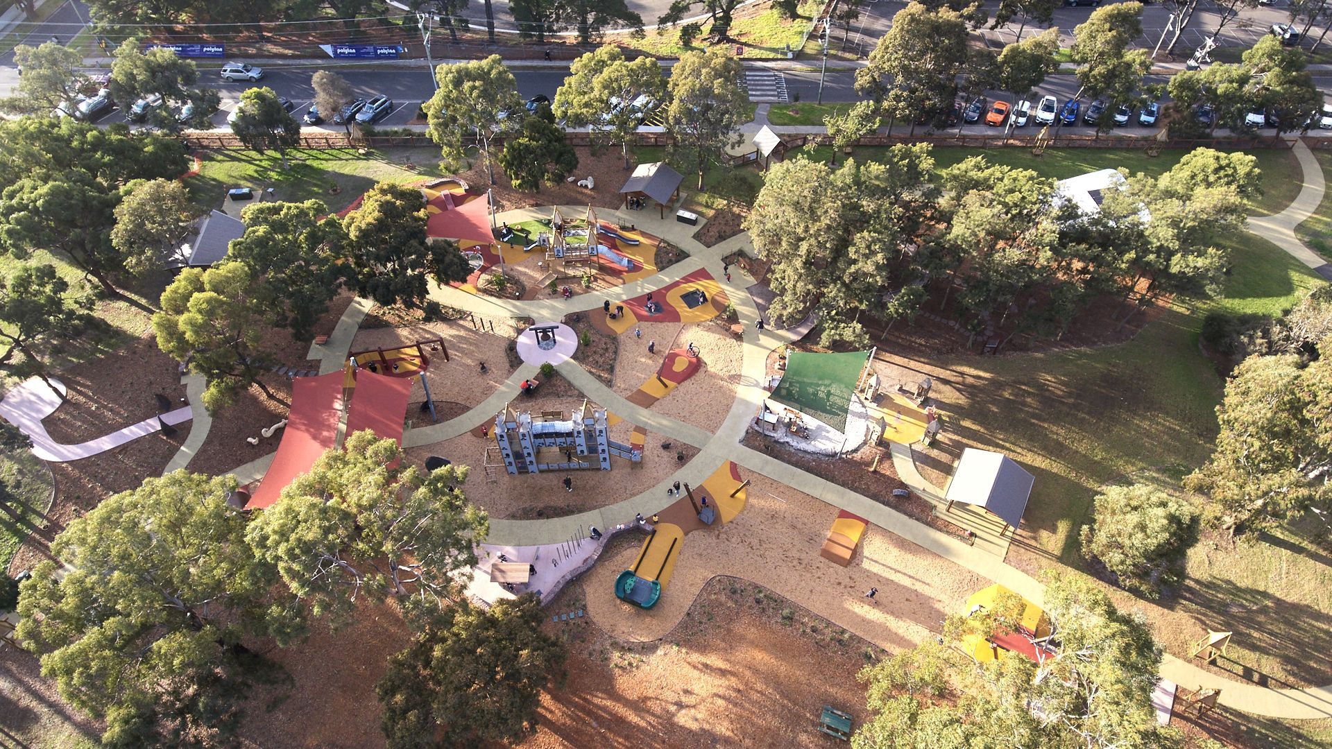 Thomas Street Reserve Playground banner