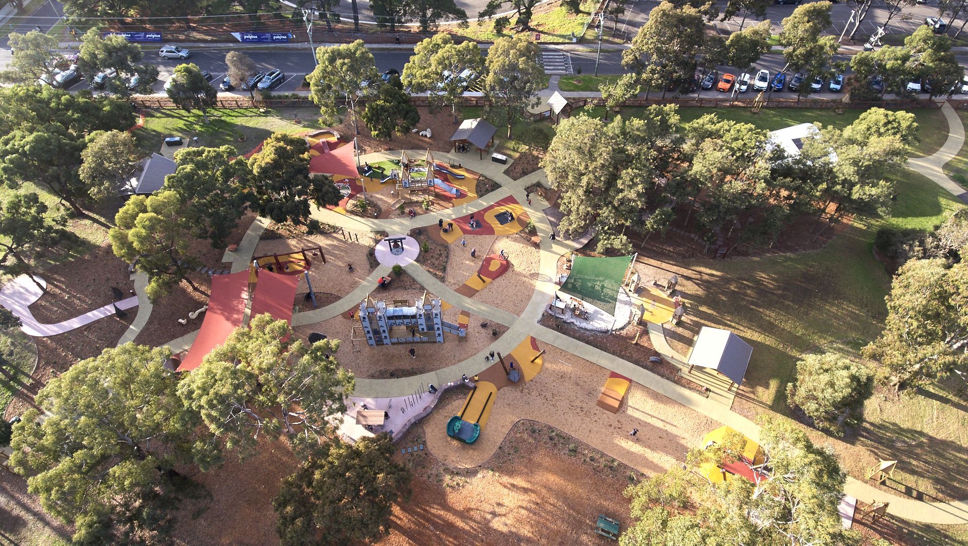 Thomas Street Reserve Playground banner