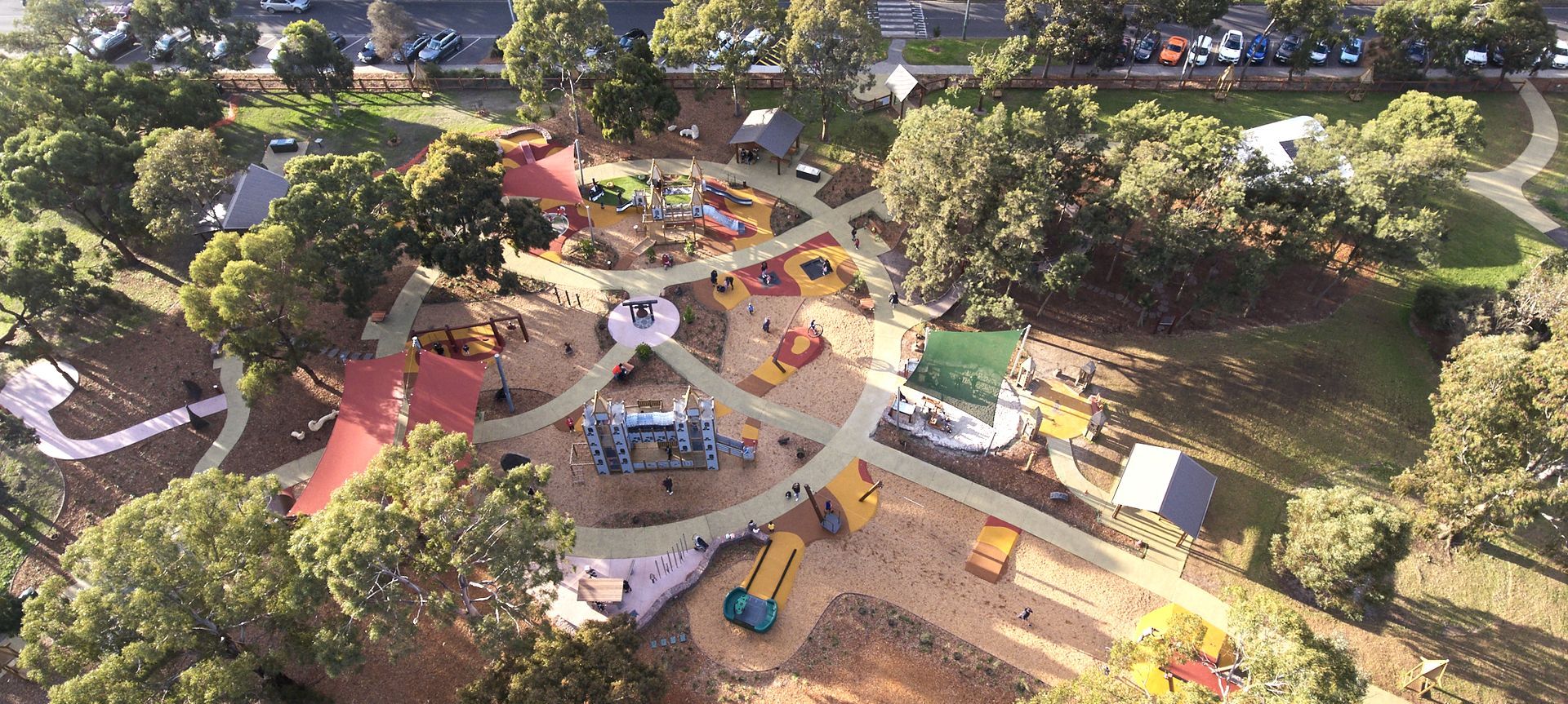 Thomas Street Reserve Playground banner