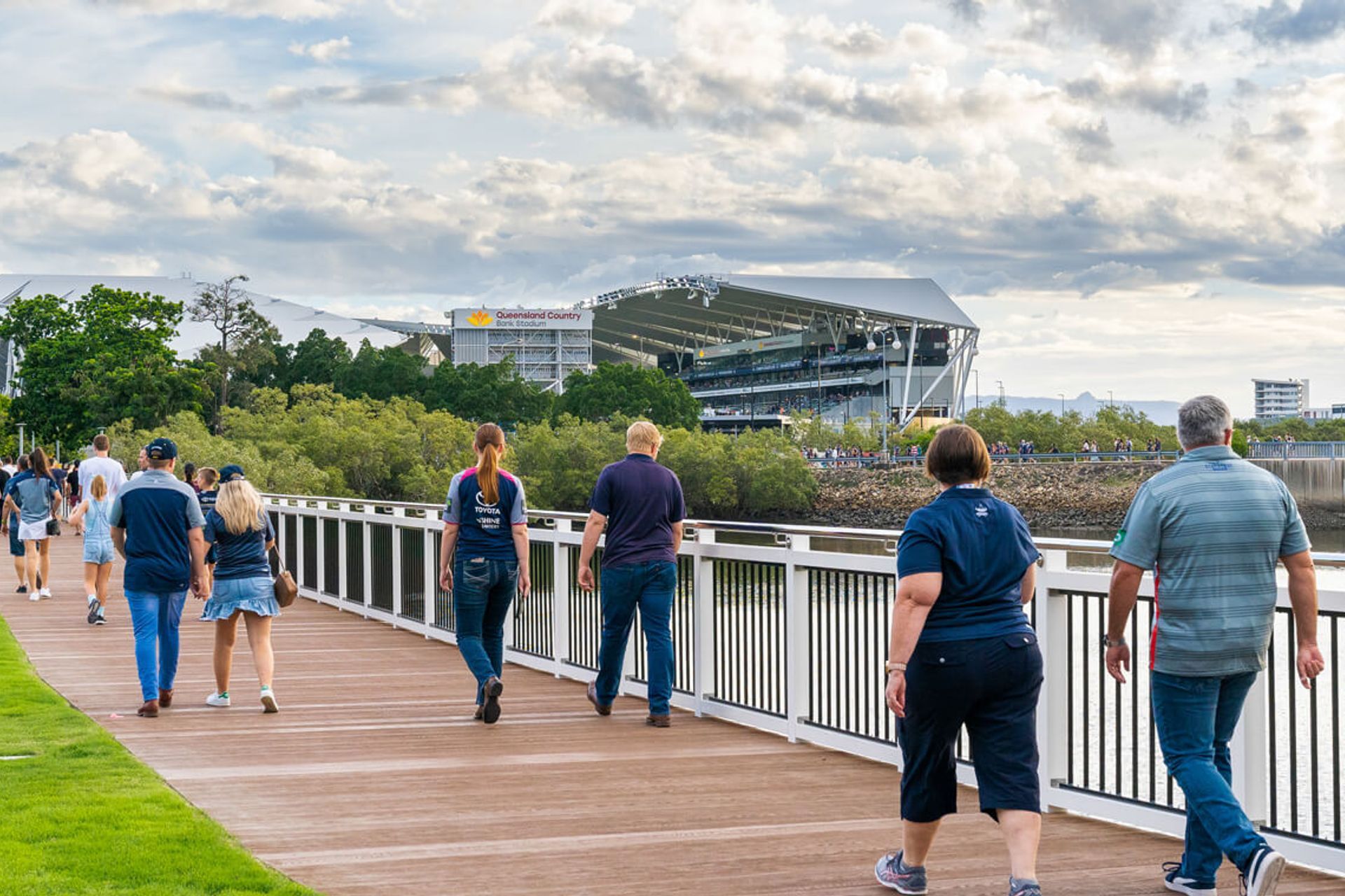 Townsville Central Park and Stadium Boardwalk