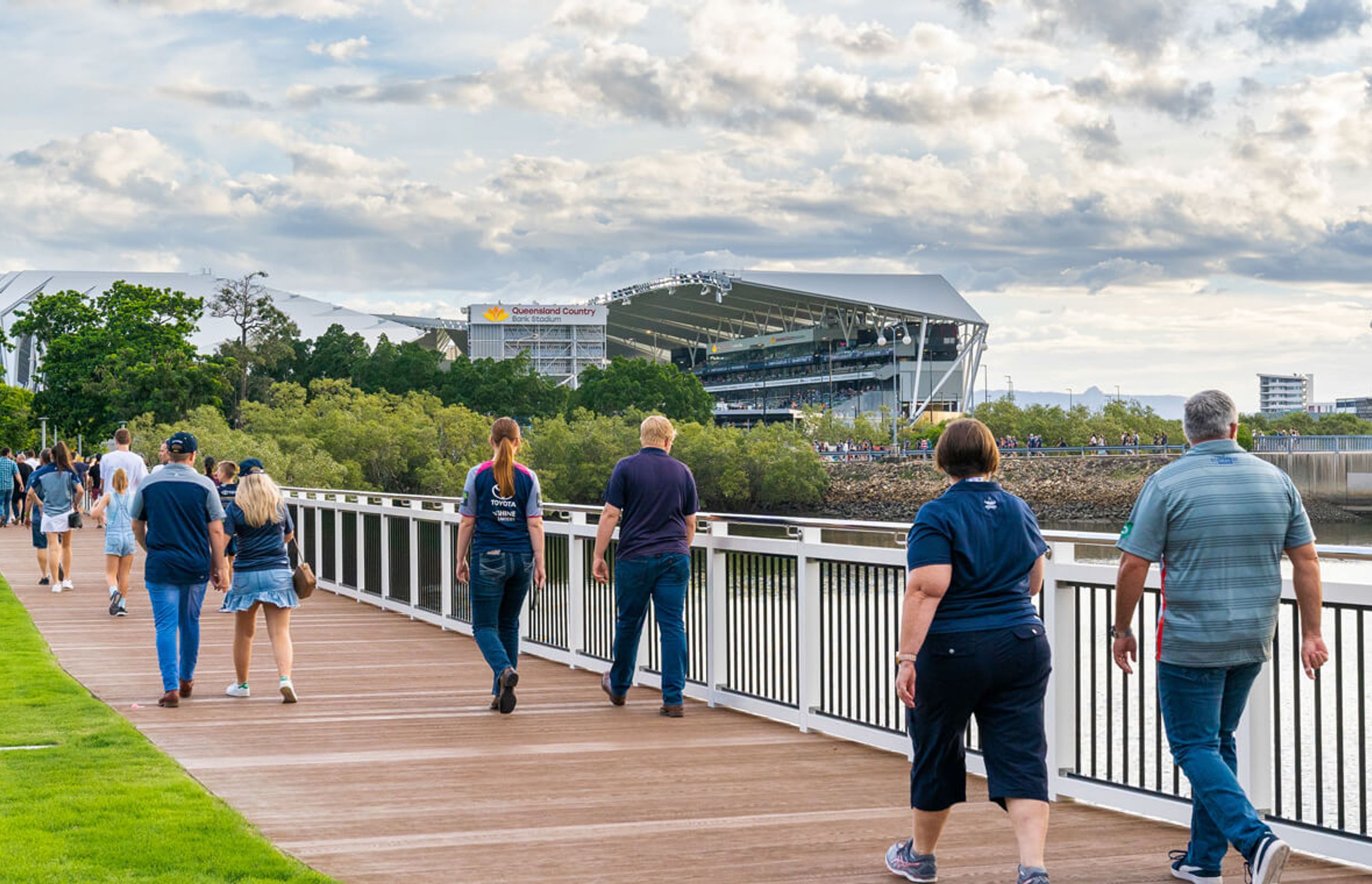Townsville Central Park and Stadium Boardwalk