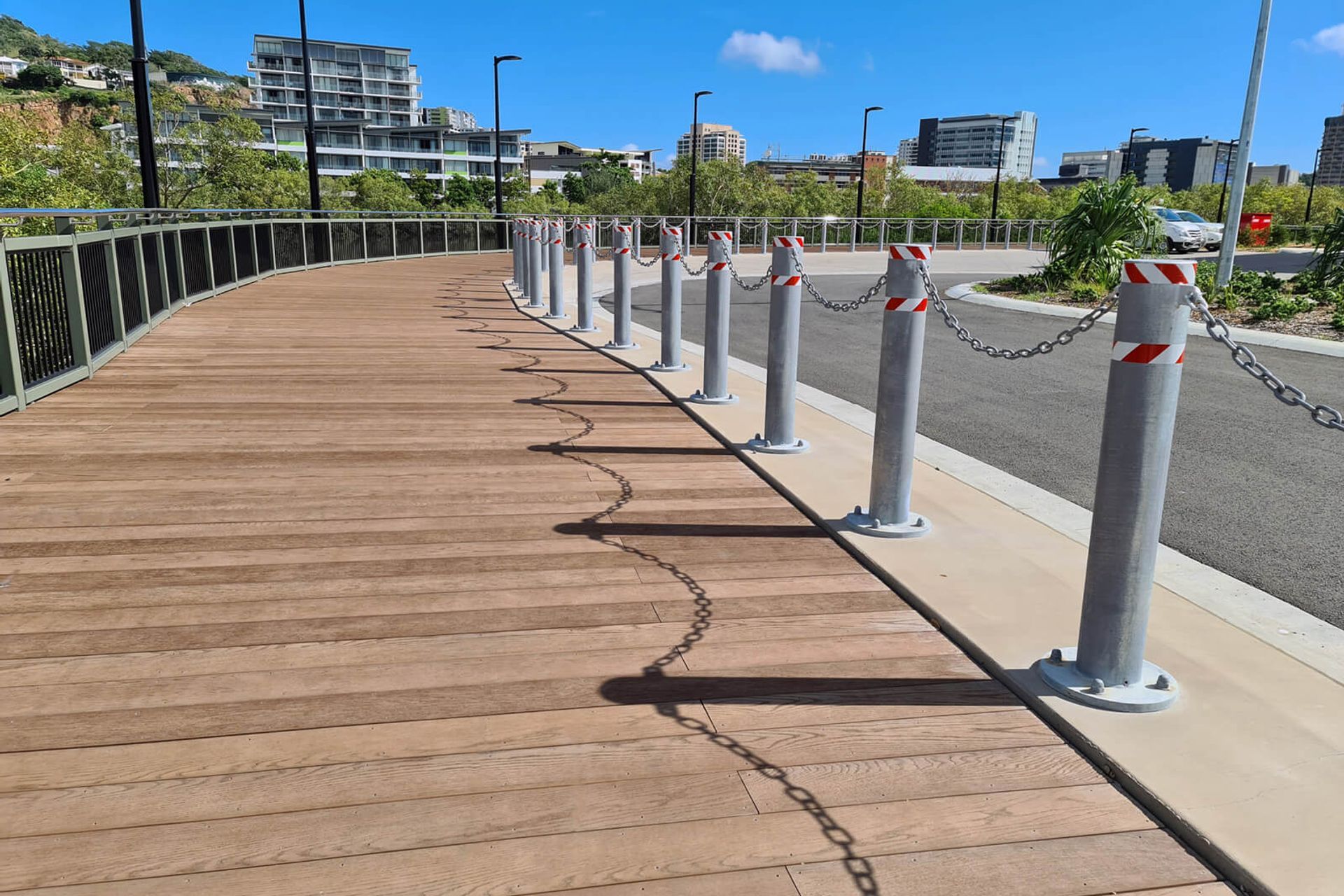 Townsville Central Park and Stadium Boardwalk