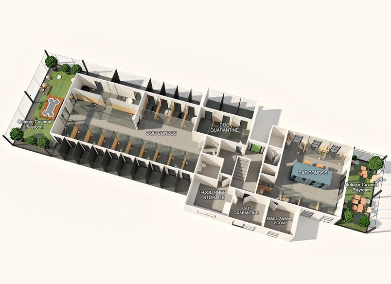 Pet Refuge, Undisclosed location