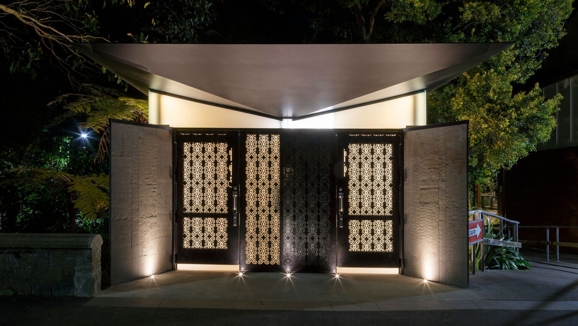 Queens Garden Toilet Block banner
