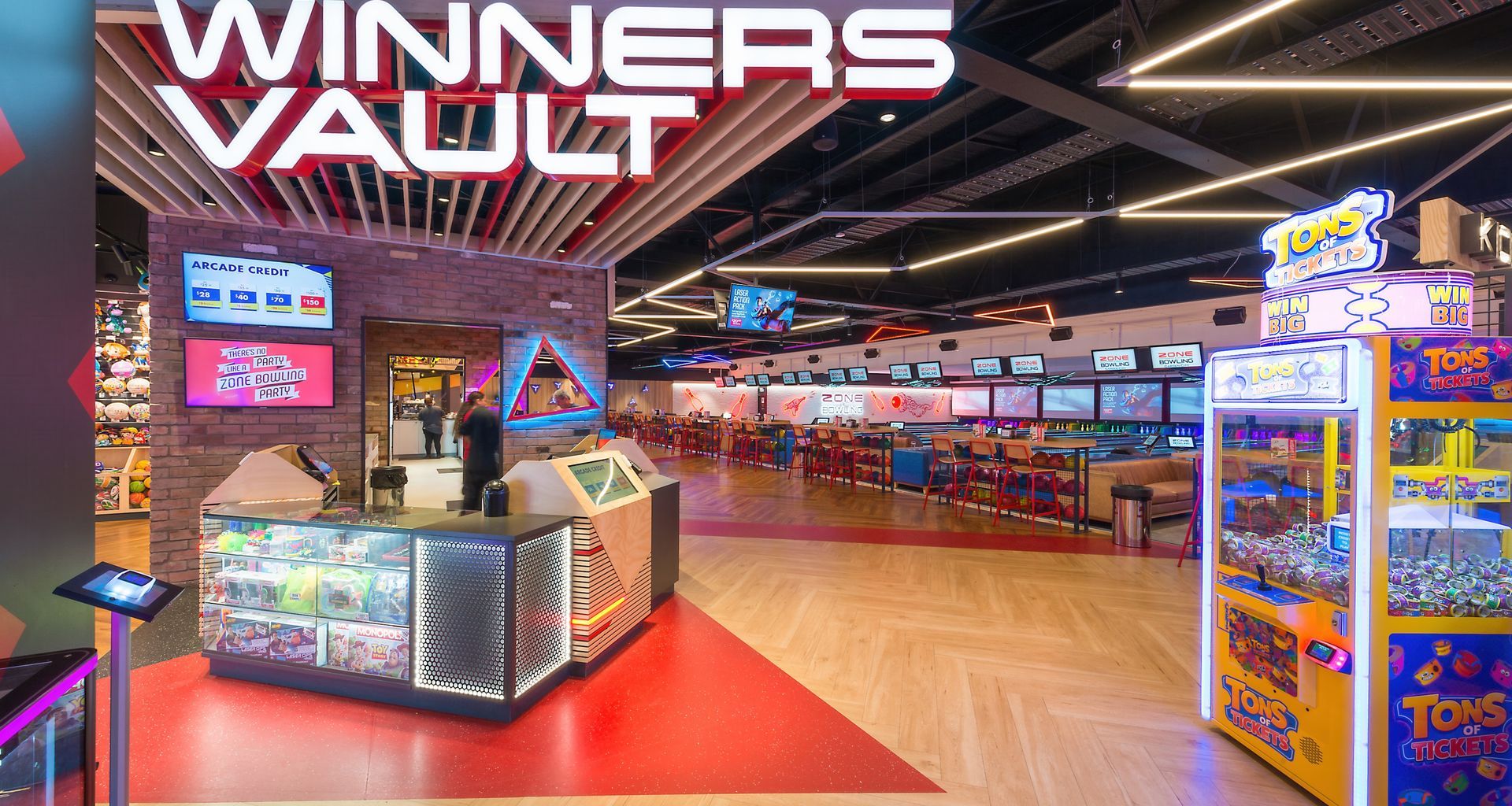 Zone Bowling banner