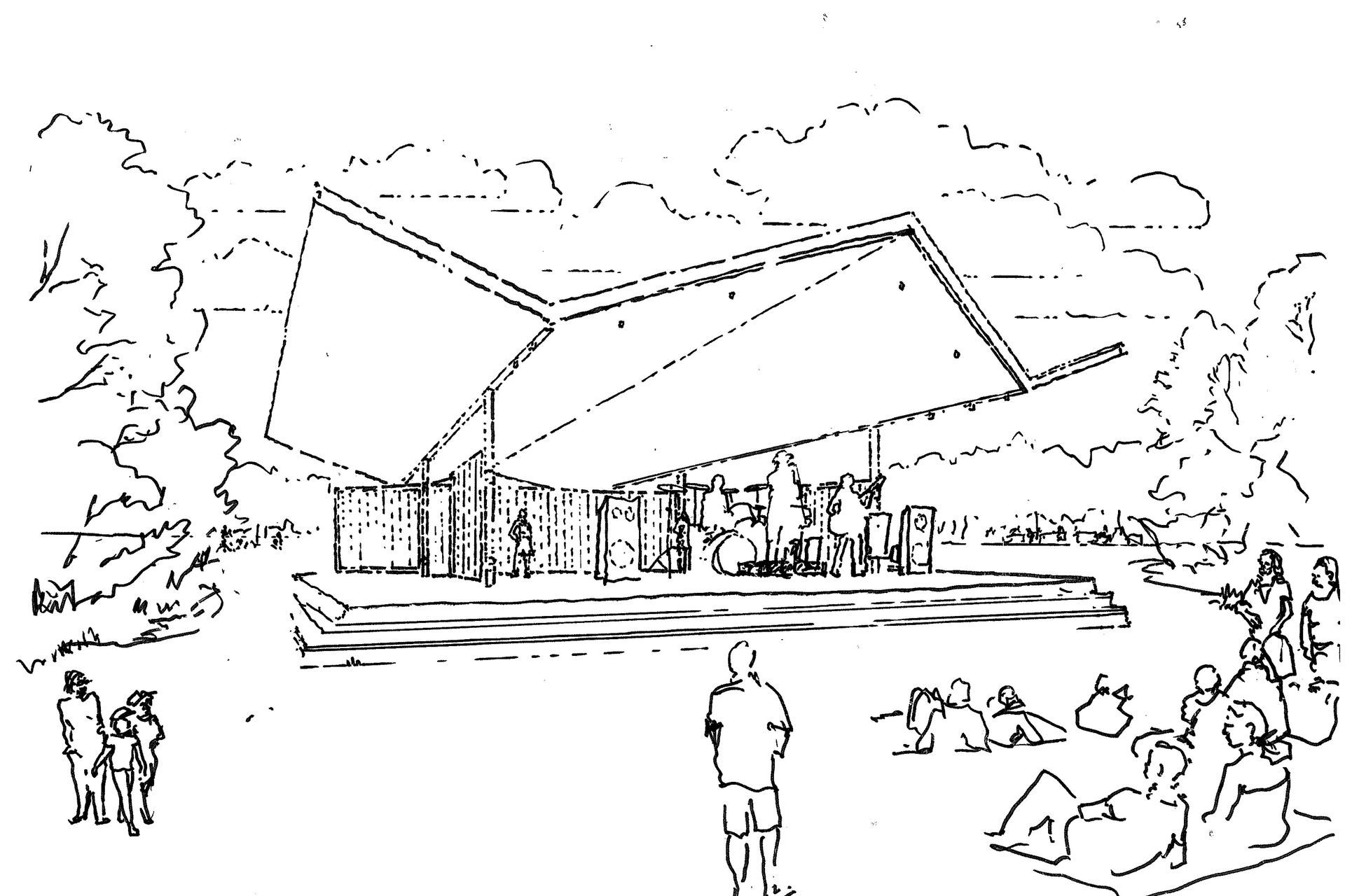 Coffy Harbour Jetty Foreshores New bandstand and Picnic Shelter