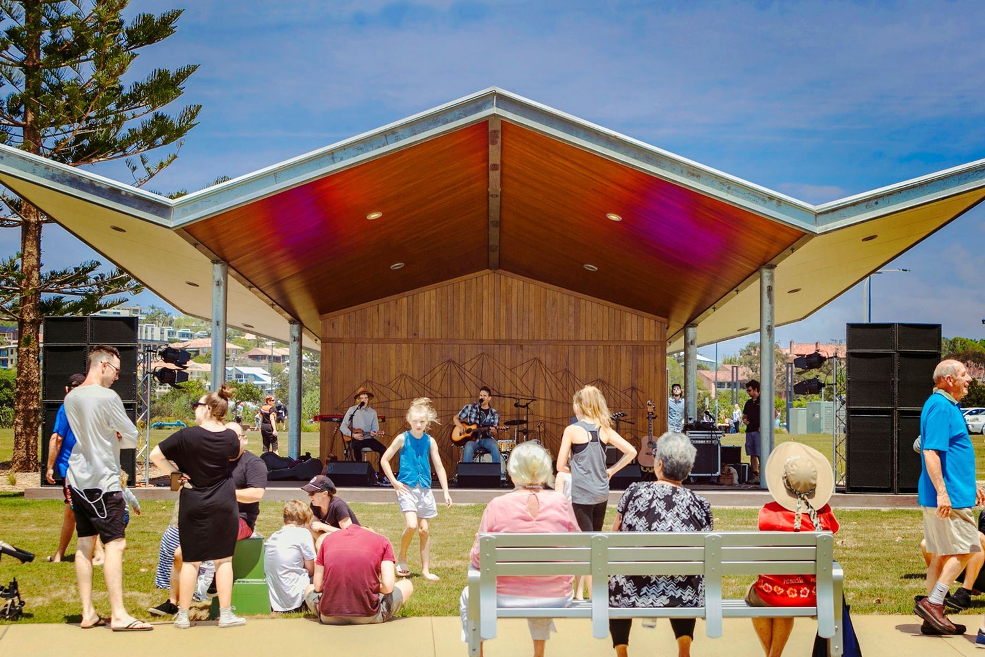 Coffy Harbour Jetty Foreshores New bandstand and Picnic Shelter