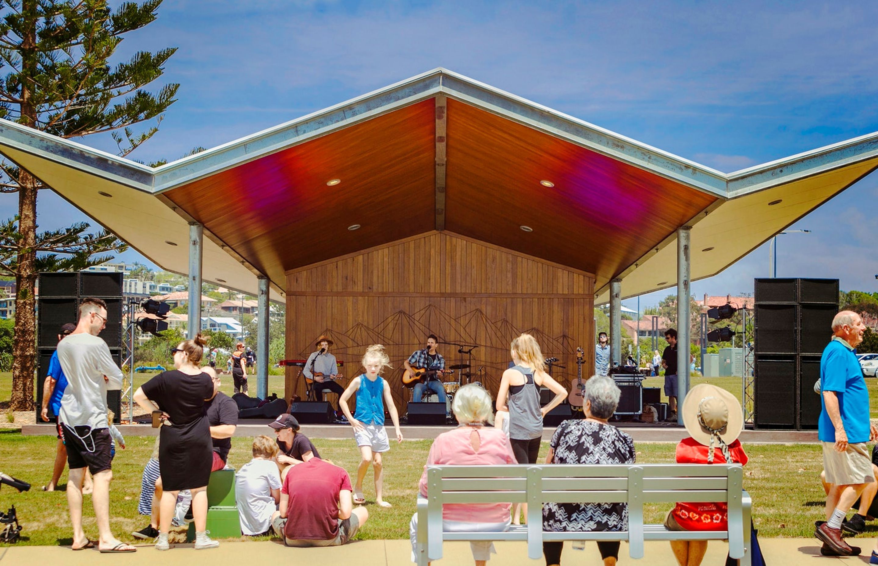 Coffy Harbour Jetty Foreshores New bandstand and Picnic Shelter