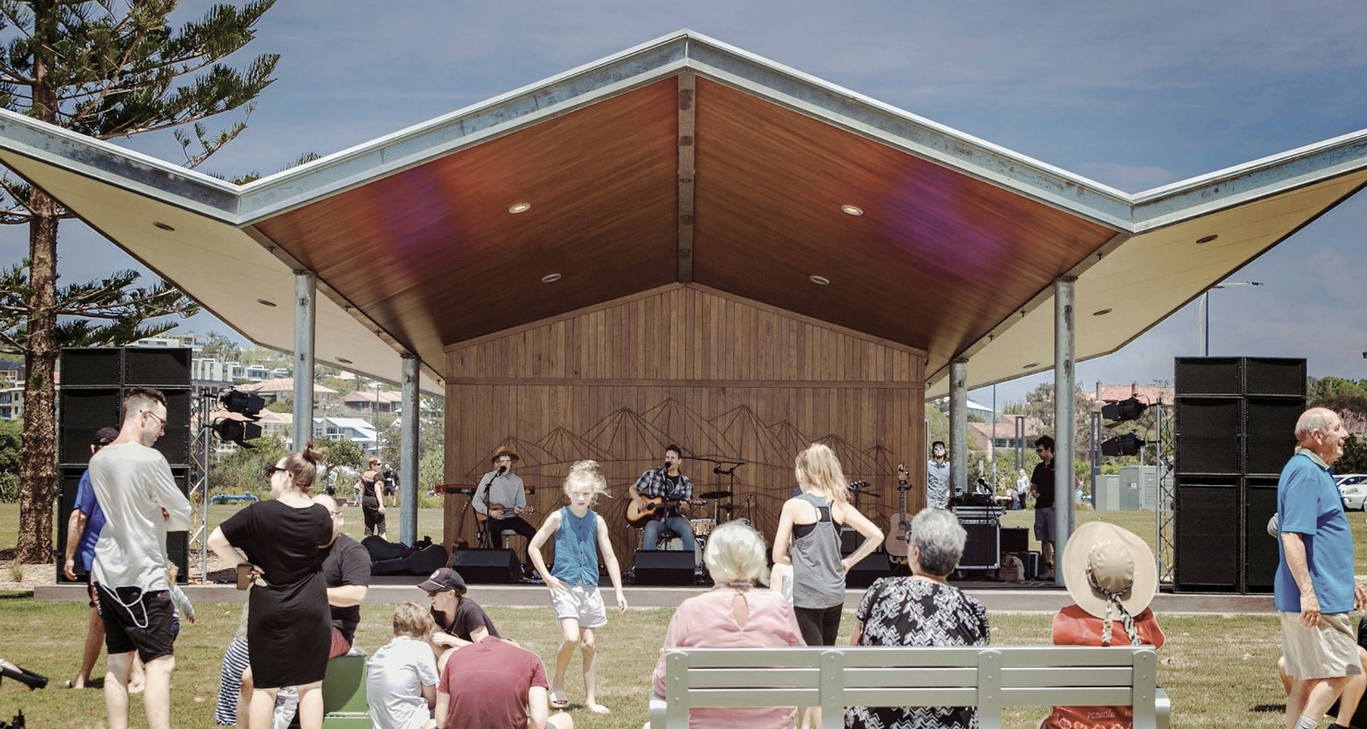 Coffy Harbour Jetty Foreshores New bandstand and Picnic Shelter banner