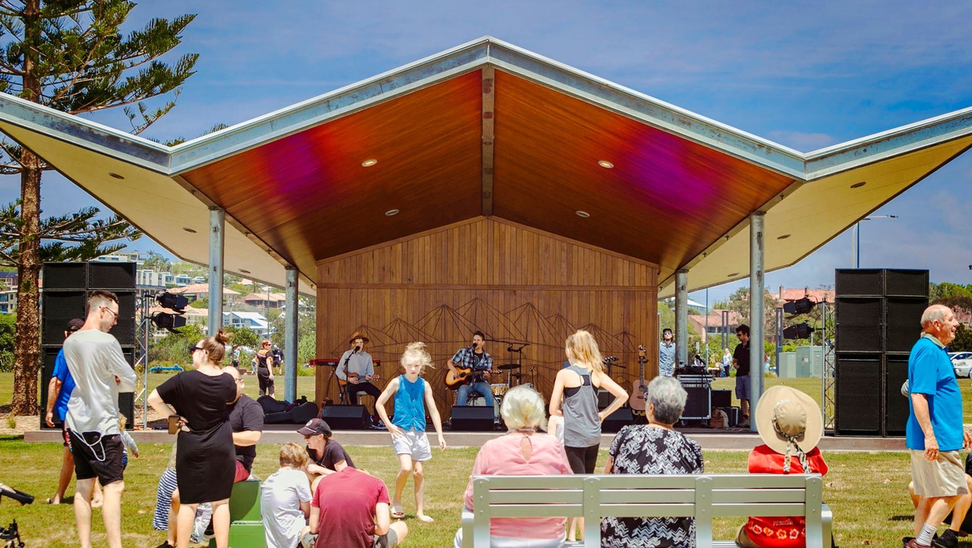 Coffy Harbour Jetty Foreshores New bandstand and Picnic Shelter banner