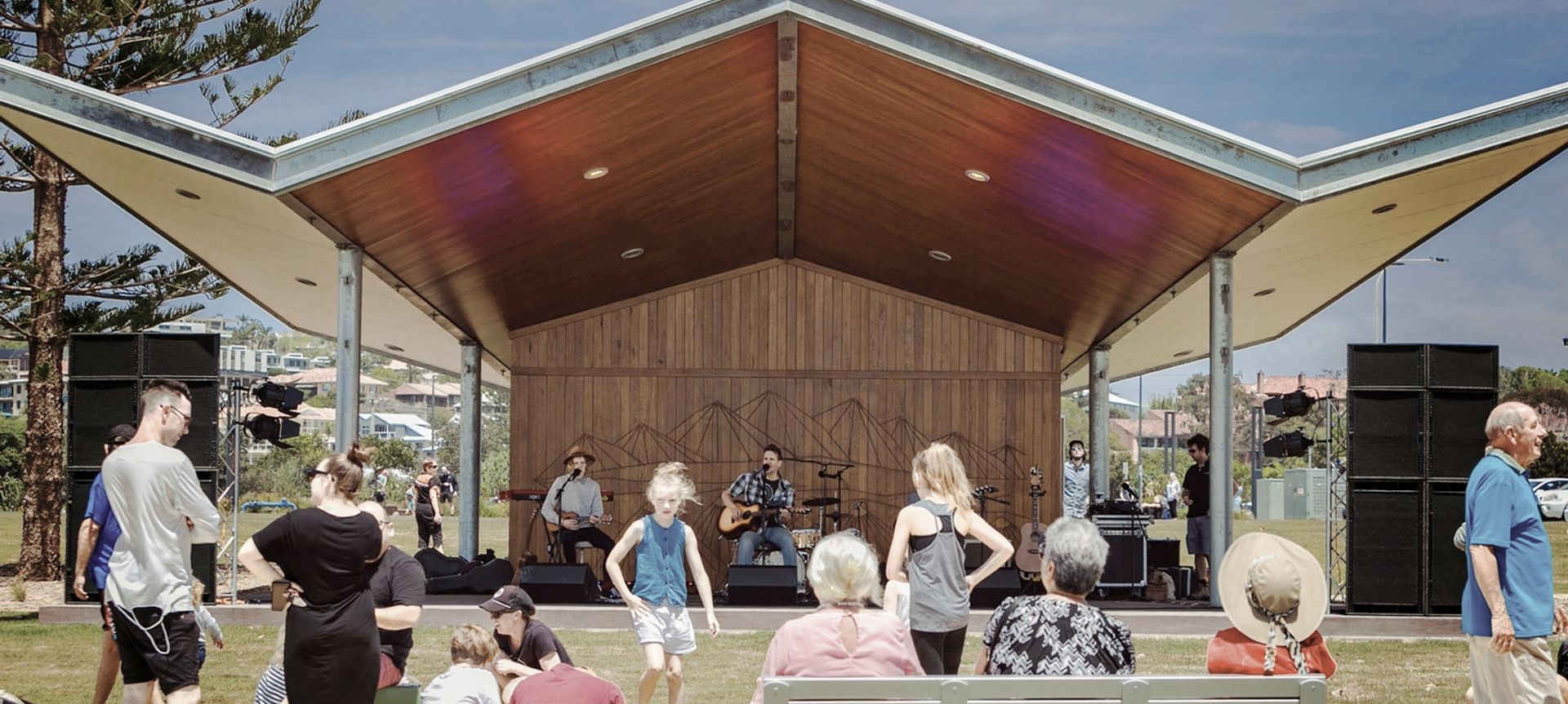 Coffy Harbour Jetty Foreshores New bandstand and Picnic Shelter banner