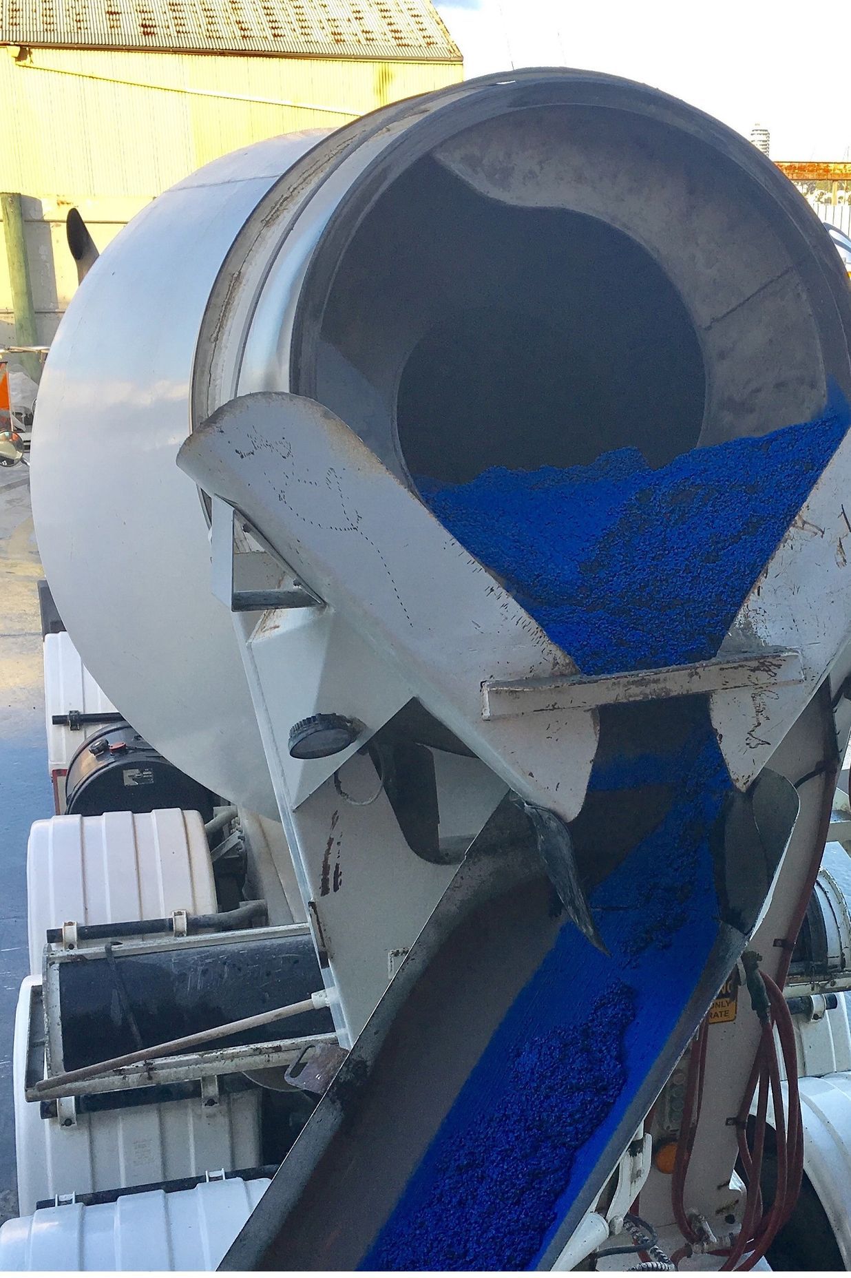 Red and blue concrete features at Auckland’s newest skate parks