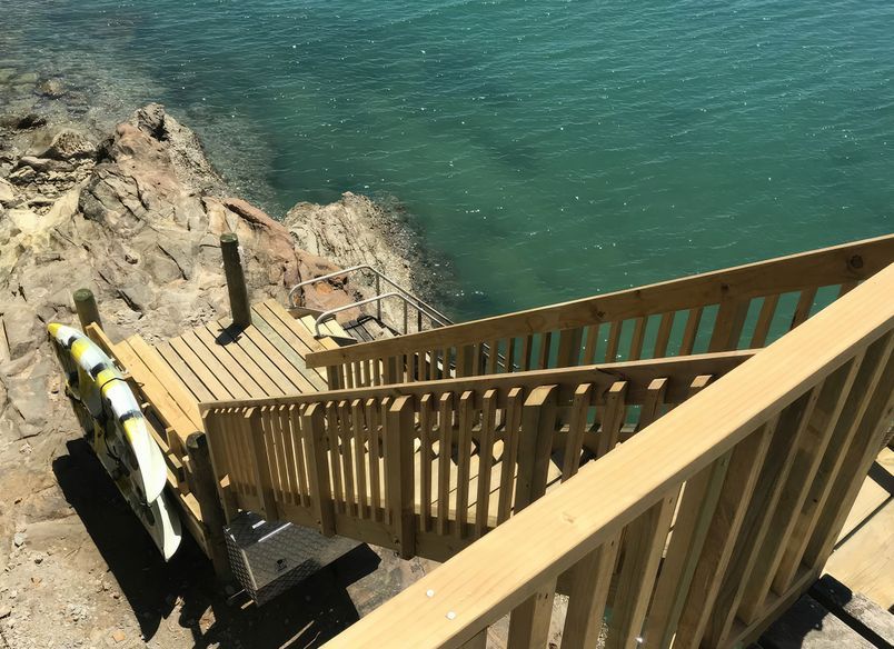 Beach Staircase