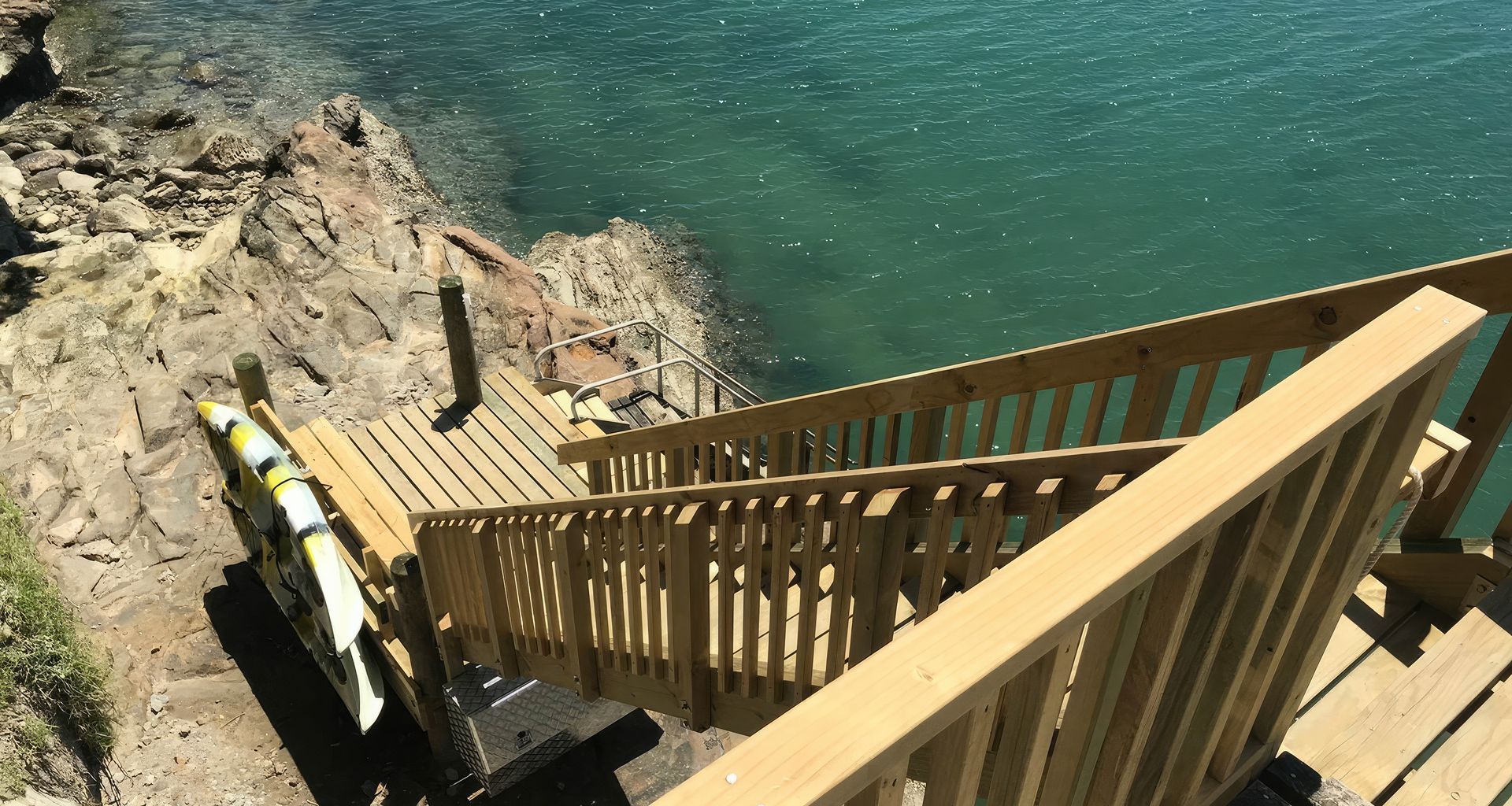 Beach Staircase banner
