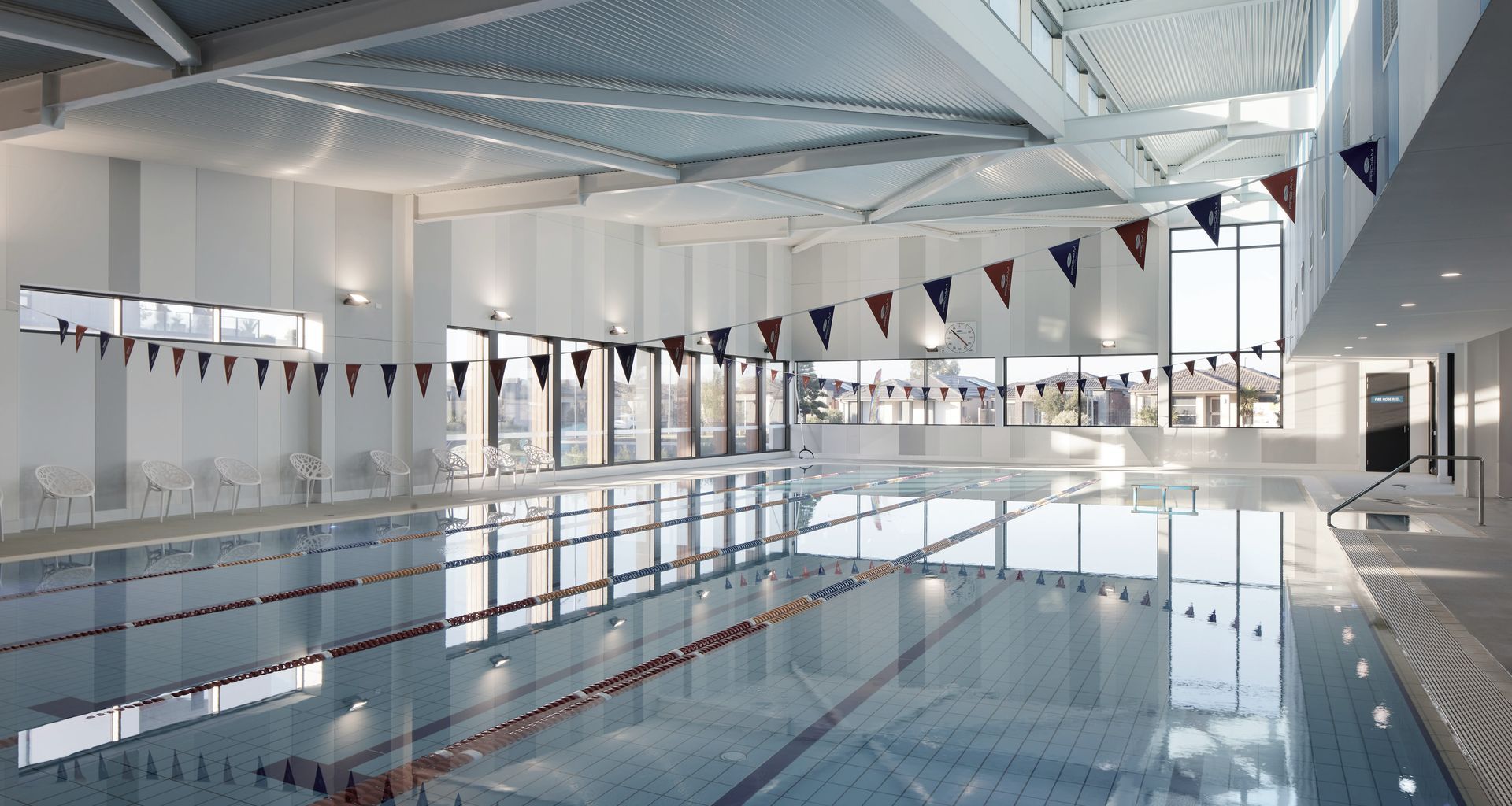 Tribeca Village Swim Centre banner