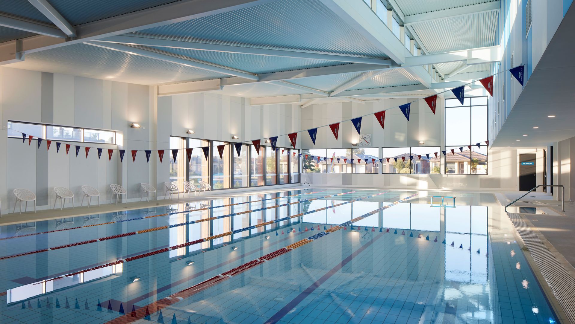 Tribeca Village Swim Centre banner