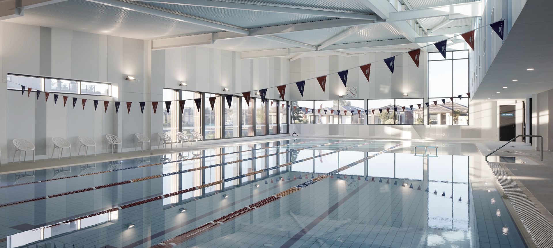 Tribeca Village Swim Centre banner