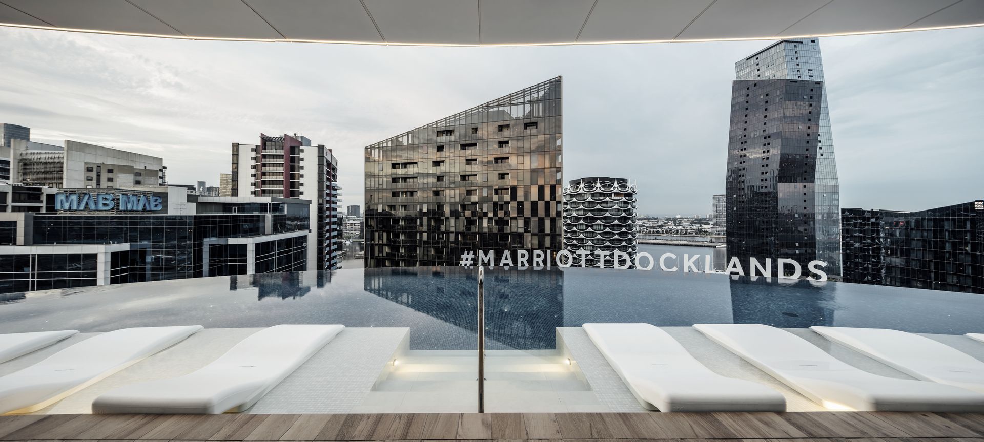 Marriot Docklands banner
