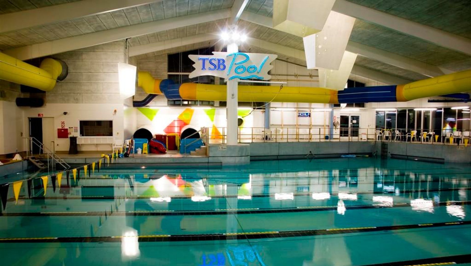 Todd Energy Aquatic Centre banner