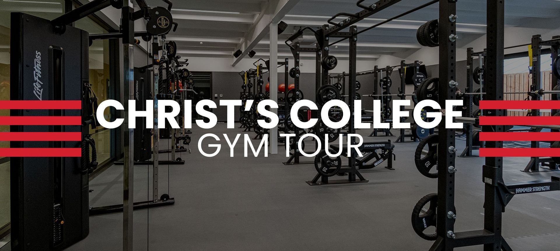 Christ's College - Upper West Fitness Centre banner