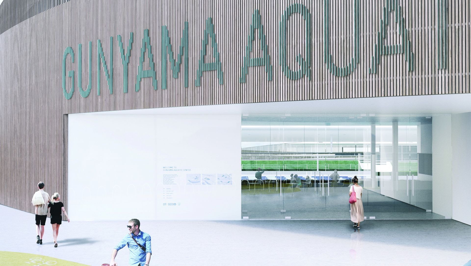 Gunyama Aquatic Centre banner