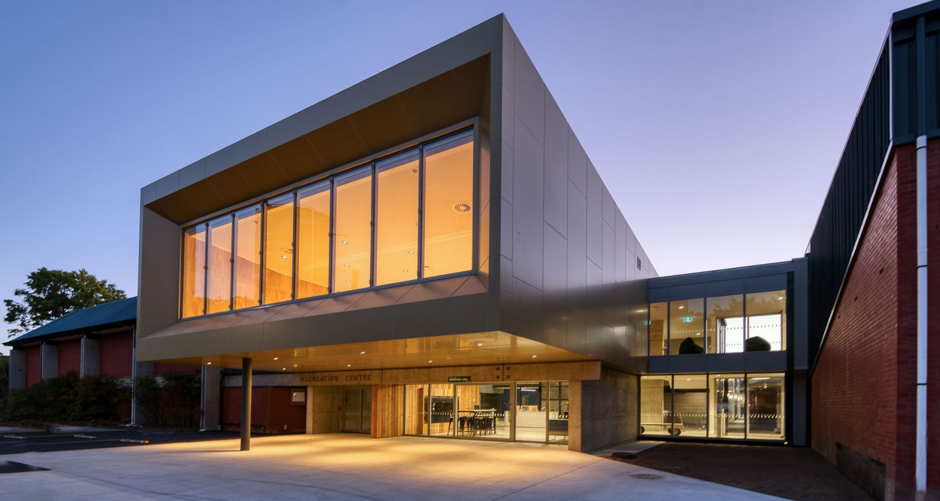 Whare Hākinakina Recreation Centre banner