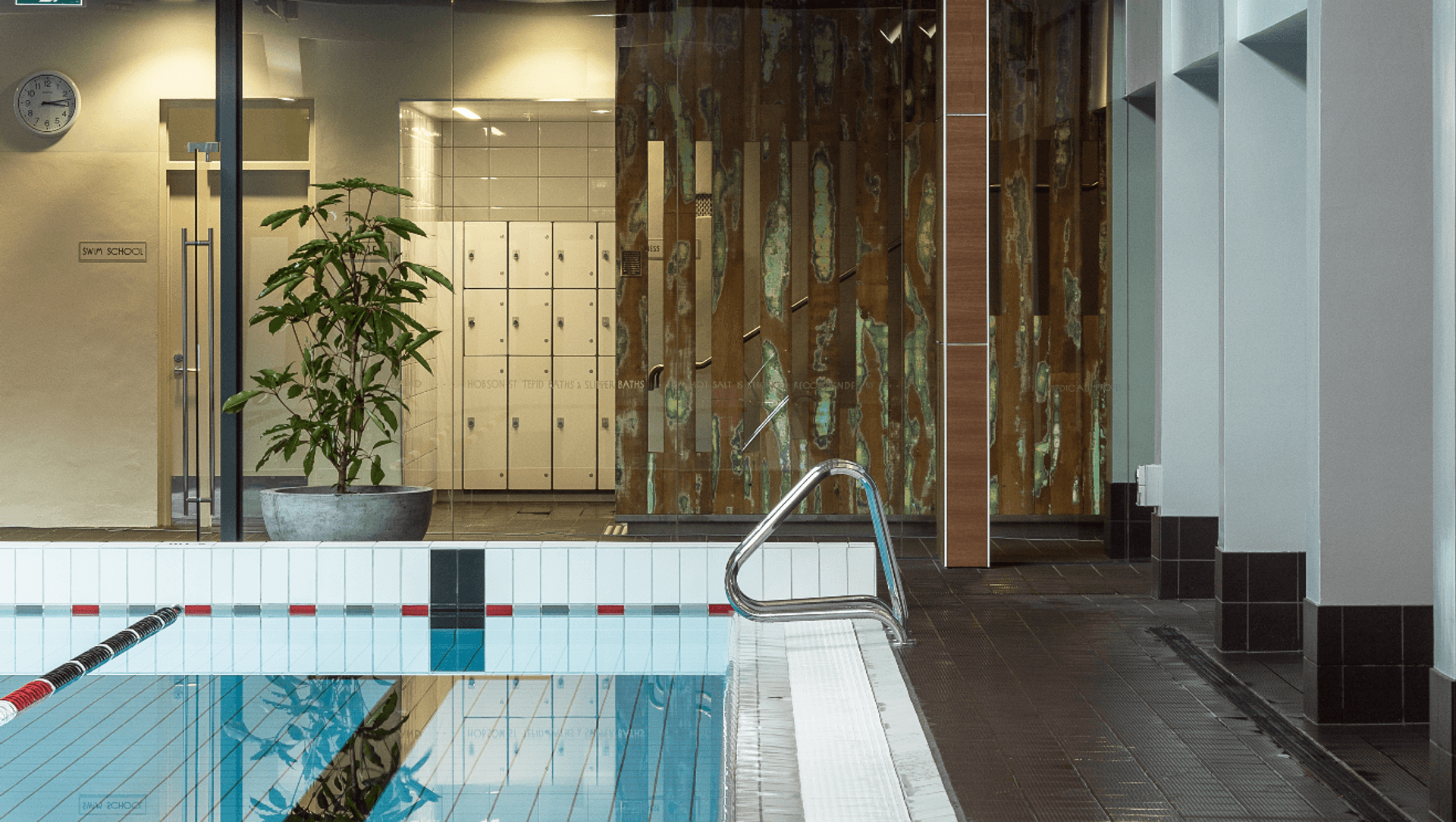 Tepid Baths, Auckland banner