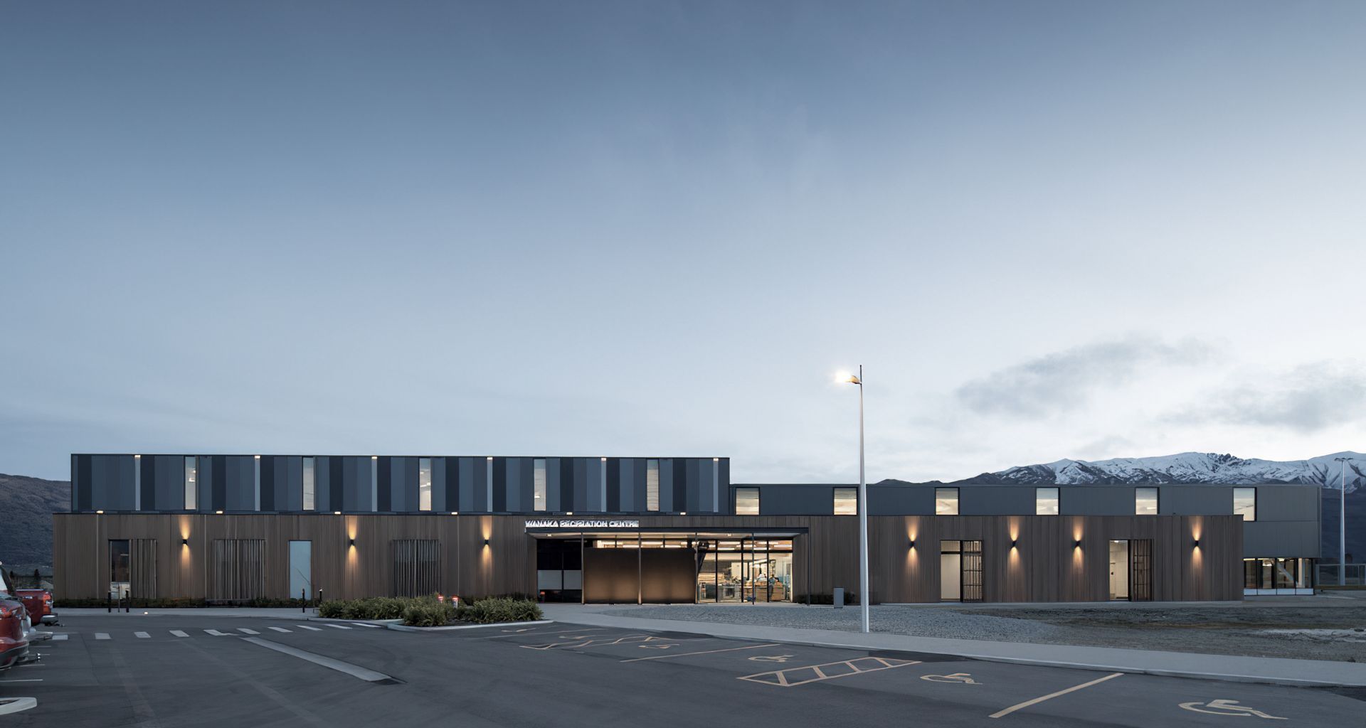 Wanaka Recreation Centre banner